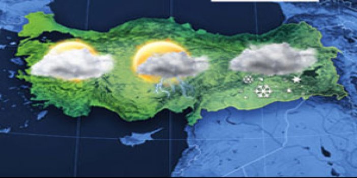 Türkiye'yi bugün nasıl bir hava bekliyor?