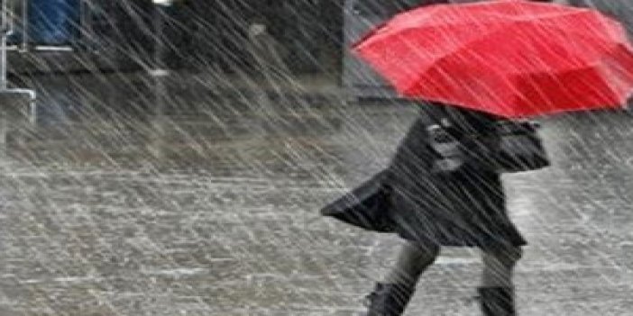 Trabzon'a kuvvetli yağış uyarısı