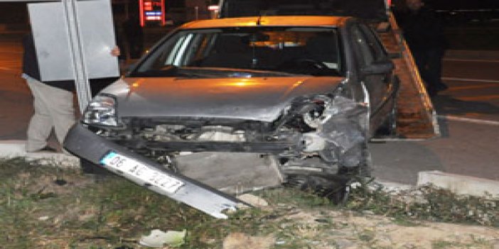 Bafra'da meydana gelen kazada 6 kişi yaralandı