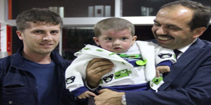 Ve Trabzonlu Çınar bebek sağlığına kavuştu!