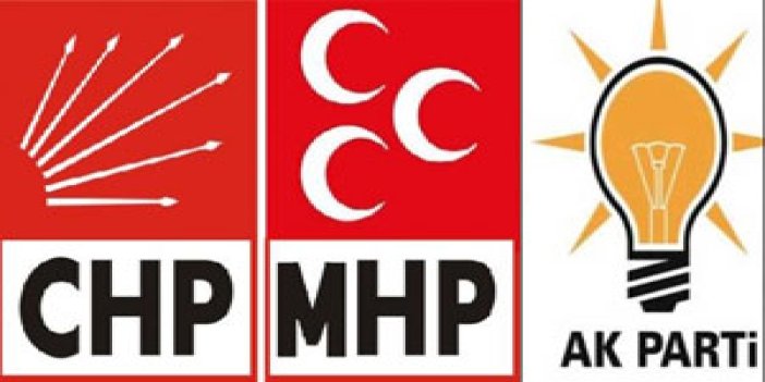 MHP birinci CHP üçüncü AK Parti ise...