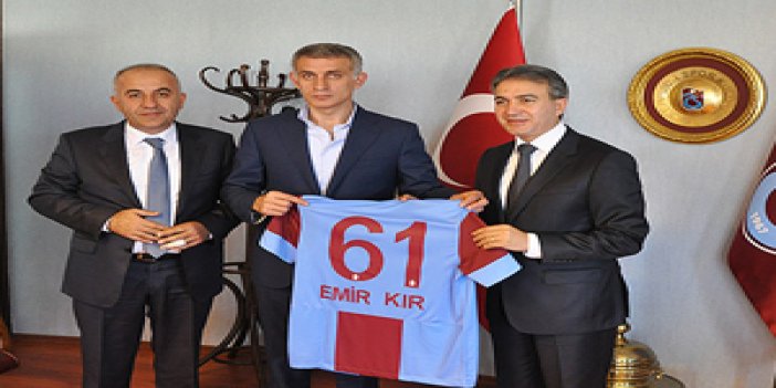 Emir Kır'dan Trabzonspor'a ziyaret