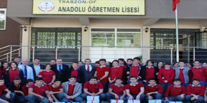 Of'ta Anadolu Öğretmen lisesine ek kaynak