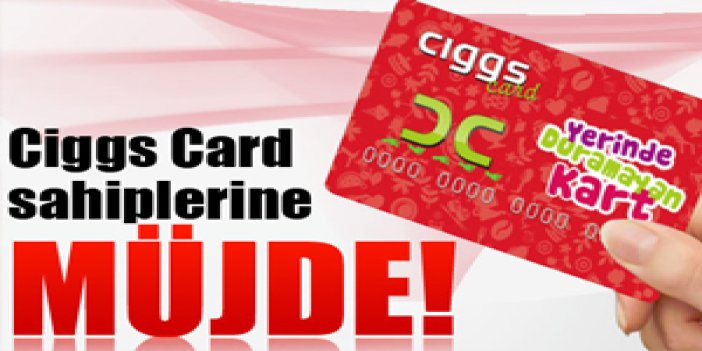 CIGGS CARD indirimleri büyüyor
