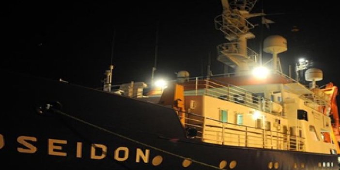 Alman araştırma gemisi "Poseidon", Türkiye'de