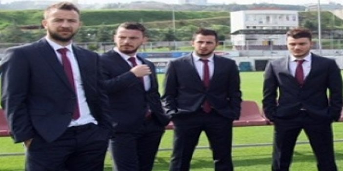 Trabzonsporlu futbolcular manken oldu