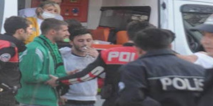 Bursa'ya maça gittiler! 8 yaralı 24 gözaltı!
