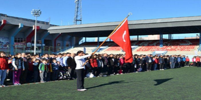 Okul Sporları Açılış töreni yapıldı
