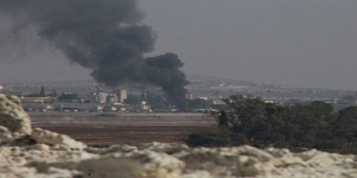 Türkmen bölgesine havadan saldırı
