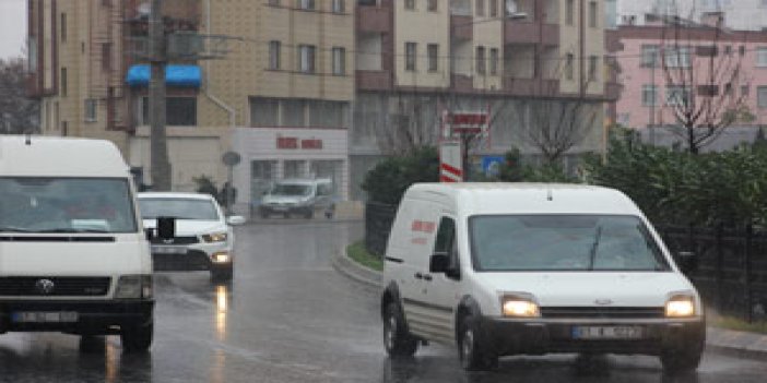 Trabzon’a yılın ilk karı yağdı.