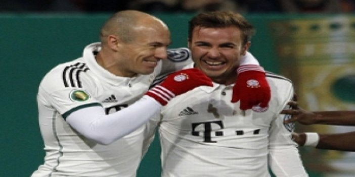 Bayern kazandı ama Robben'e ağladı!