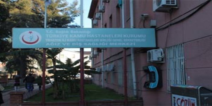 Trabzon'da diş hastanesi doldu taştı