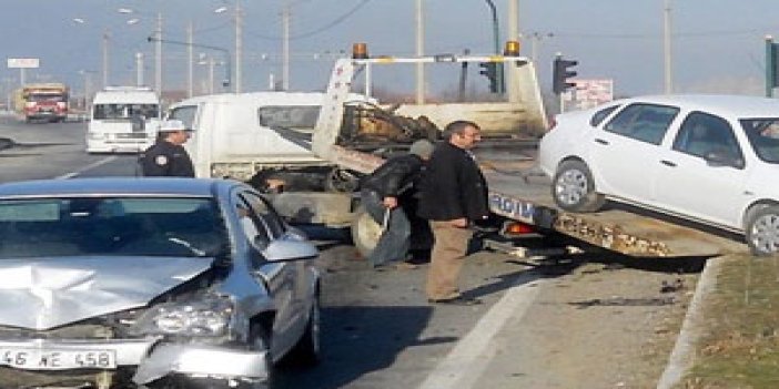 Akşehir'de trafik kazası