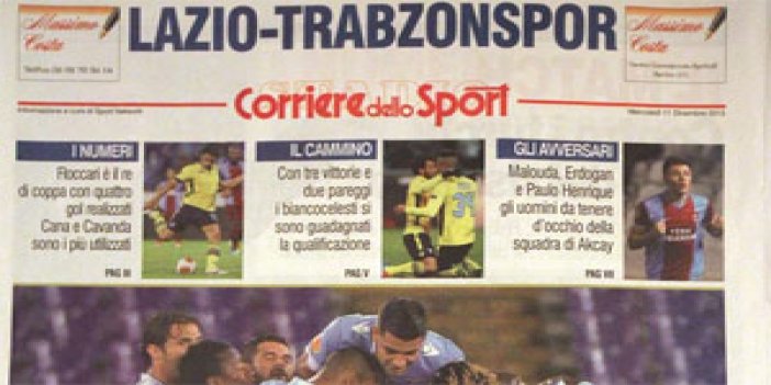 İtalya'da Trabzonspor etkisi...