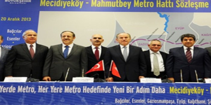 İstanbul'a bir yeni metro hattı daha geliyor