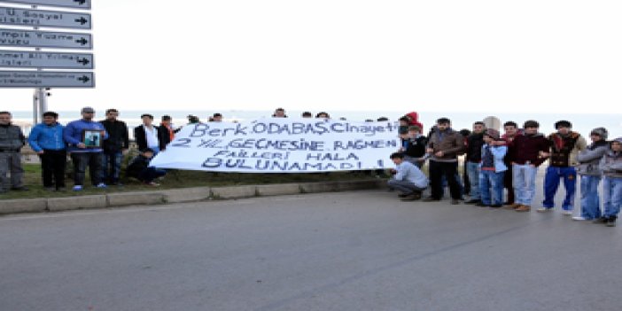 Trabzon'da arkadaşları Berk için toplandı
