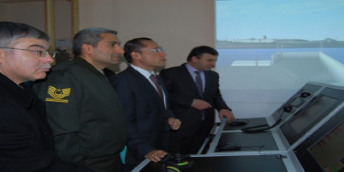 Trabzon'da denizcilere son teknoloji simülatör