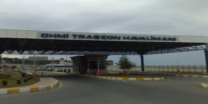 Trabzon'da havalimanı vızır vızır
