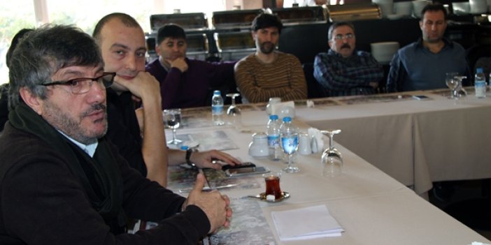 Mustafa Akçay basınla buluştu