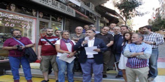 Trabzon Fikir kulübü yürüyüşe katılıyor