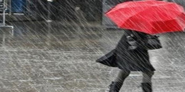 Trabzonlular DİKKAT: Yağış geliyor