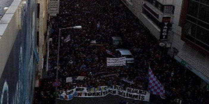 Trabzonsporluların ADALET isyanı Ankara'da
