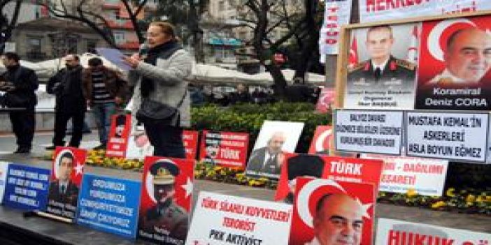 Trabzon'da Balyoz davasına tepki: Sessiz çığlık...