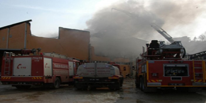 Trabzon'daki yangında dev zarar!