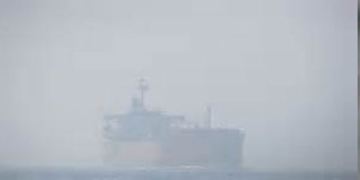 Karadeniz'de deniz ulaşımına sis engeli