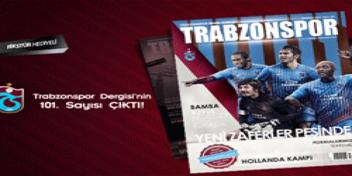 Trabzonspor dergisi için yeni hamle