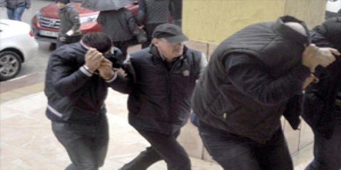 Samsun'da hırsızlık zanlıları tutuklandı