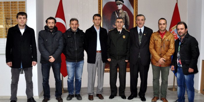 Trabzonlu gazeteciler jandarma'da!