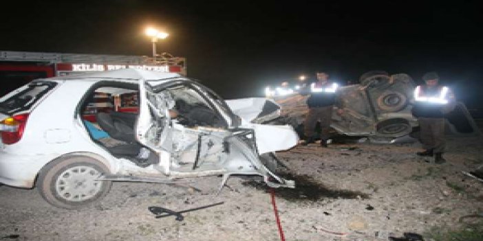 Kilis’te feci kaza: 4 ölü, 2 yaralı