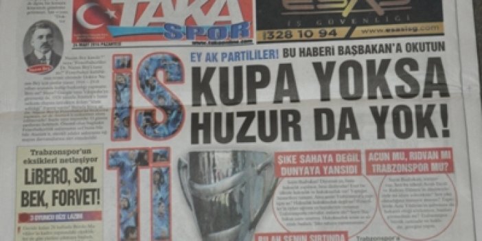 Trabzonspor'a neler yazdılar?
