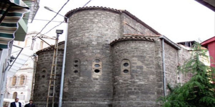 Trabzon'da bu kilise turizme kazandırılacak