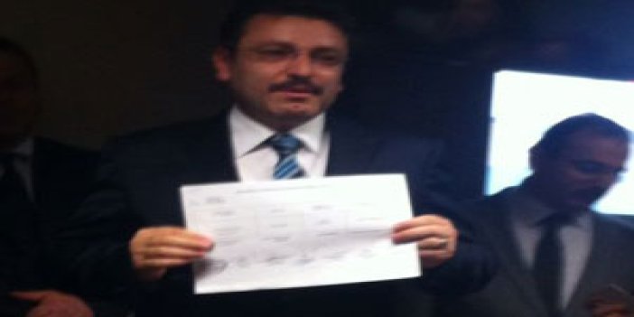 Trabzon'da yeni belediyenin ilk başkanı mazbatasını aldı