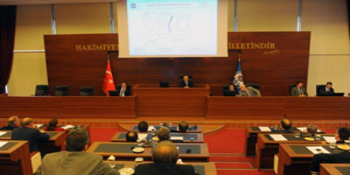 Trabzon Büyükşehir belediyesi meclisinin görev dağılımı!