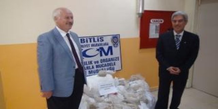 Bitlis'te 209 kilo eroin ele geçirildi