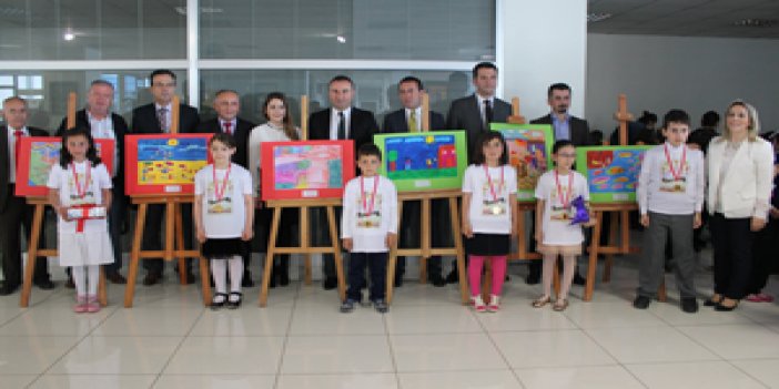 İşte Trabzon'da ki resim yarışmasının kazananları!
