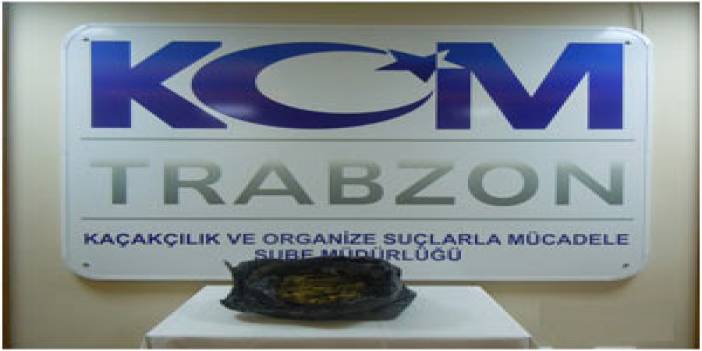 Trabzon'da uyuşturucu operasyonu! 838 uyuşturucu hap ele geçirildi