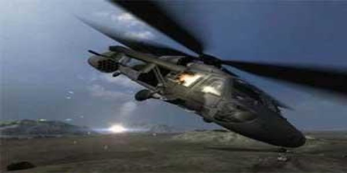 İran'da Askeri Helikopter Düştü