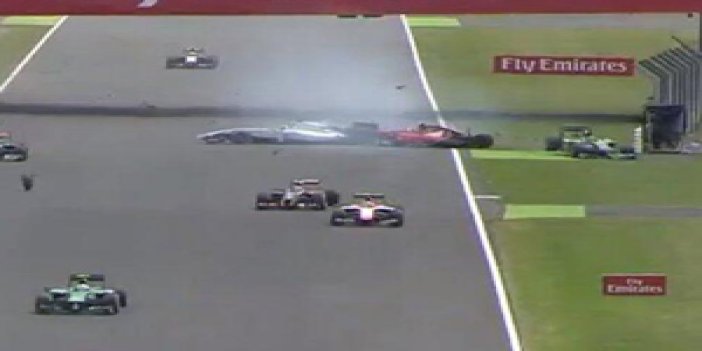 Formula 1'e kaza rötarı