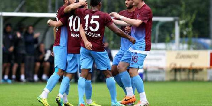 Trabzonspor-Lokomotif karşılaşmasından kareler