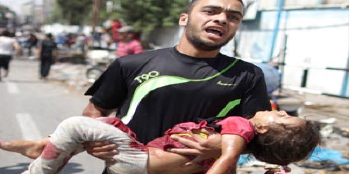 İsrail'den çocuk katliamı