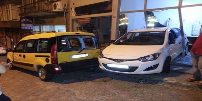 Trabzon'da ilginç kaza