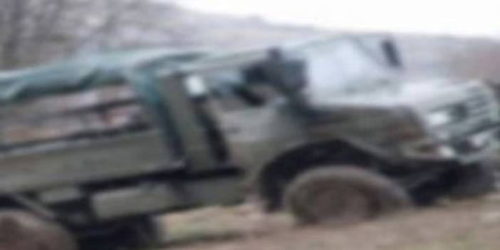 Askeri araç devrildi! 5 asker yaralandı - 09 Ağustos 2014