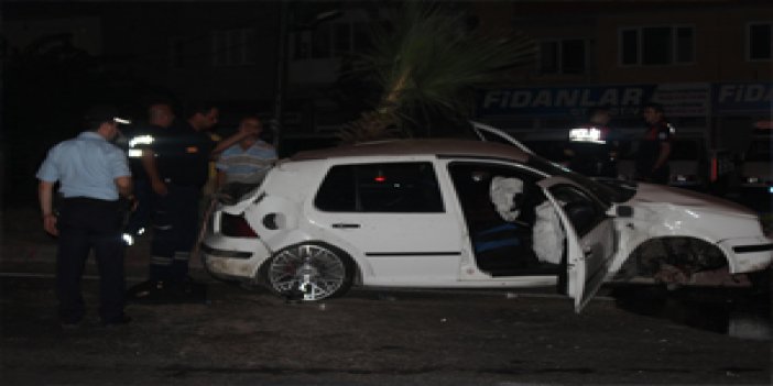 Manisa Turgutlu da kaza 3 yaralı