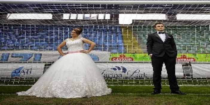 Futbolcu düğün yaparsa böyle olur!