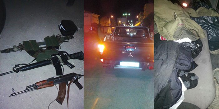 Suruç'ta silahlı 3 kişi gözaltına alındı