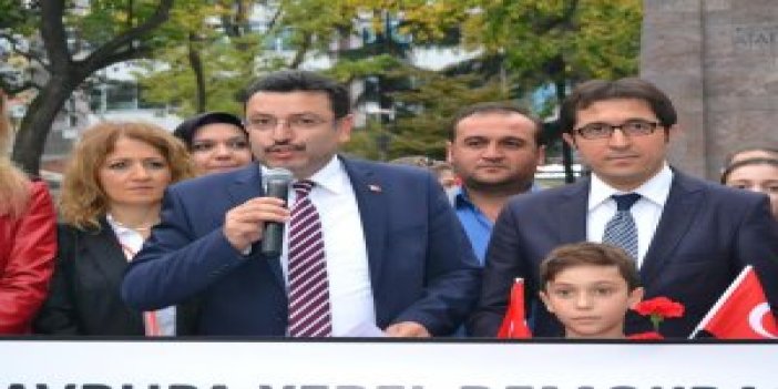 Dikkat! Trabzon'da Demokrasi yürüyüşü